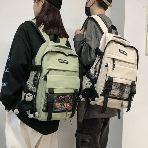 Школьный рюкзак подходит для мужчин и женщин, подходит для студента, в корейском стиле, для средней школы