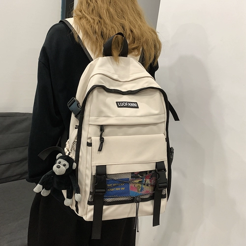 Школьный рюкзак подходит для мужчин и женщин, подходит для студента, в корейском стиле, для средней школы