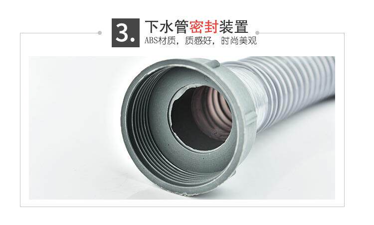 товар из китая 简易三通下水管带头简易三通下水管 防臭下水管 台盆面盆下水器定