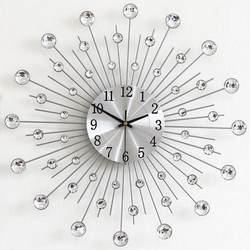 Wall clock full of stars decoration clock living room simple home clock wall hanging hot selling wall clock