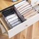 Mesh storage grid underwear storage clothes sorting storage box pants storage drawer type classification grid hot sale