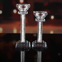 E-commerce European crystal glass candlestick wedding decoration home decoration wedding wedding props decorative ornaments