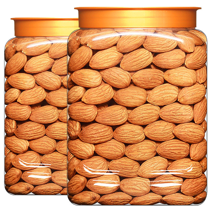 Almond Kernels New Stock Original Flavor Salted Roasted 500g Canned Almonds Almond Nuts Dried Fruit Snacks for Pregnant Women