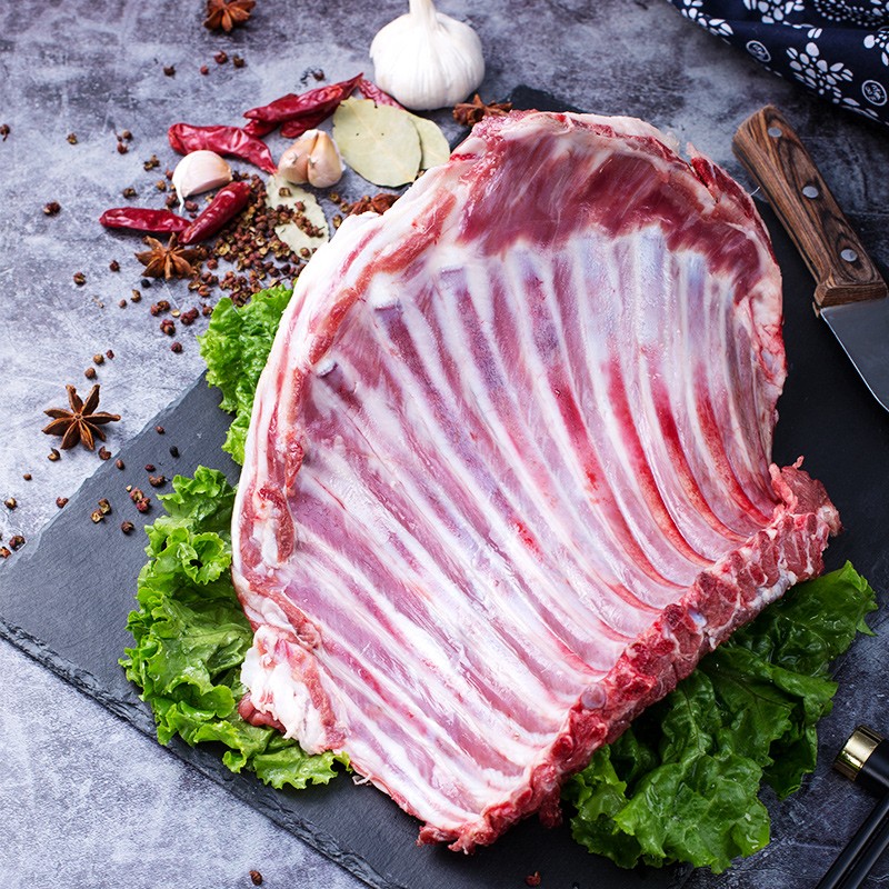 千户侯 山西右玉牧场现杀 新鲜羊羔整排 1500g 天猫优惠券折后￥166.8顺丰包邮（￥176.8-10）