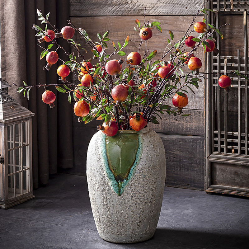 I and contracted big American ceramic vase furnishing articles sitting room ground European new Chinese vases, flower POTS flowerpot