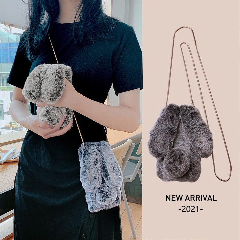 Plush Rabbit Case Suitable for iPhone 17, 14 Pro Protective Cover, iPhone 16 Pro Max Crossbody Rabbit, New iPhone 16 Anti-Drop Case for Men and Women, 15 Full Coverage for Autumn and Winter Plush Rabbit Case Suitable for iPhone 17, 14 Pro Protective Cover, iPhone 16 Pro Max Crossbody Rabbit, New iPhone 16 Anti-Drop Case for Men and Women, 15 Full Coverage for Autumn and Winter