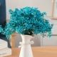 Gypsophila bó hoa khô trang trí phòng khách bình hoa cắm hoa trang trí nhà để bàn trang trí tự nhiên hoa bất tử bó hoa bất tử - Vase / Bồn hoa & Kệ