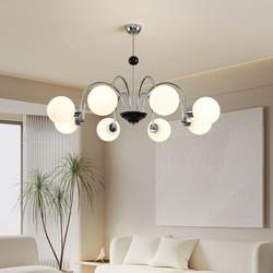 Antique Bauhaus Living Room Chandelier French Cream Style Warm Hall Main Light New arrival Eye Protection Dining Room Chandelier