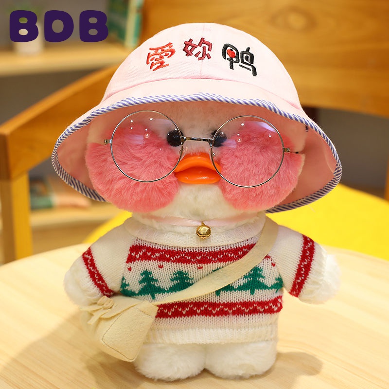 Ins net red white hyaluronic acid duck plush toy doll hyaluronic acid yellow duck birthday gift female