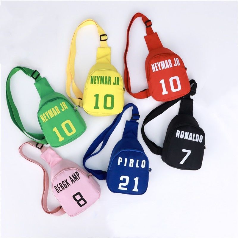 Korean children's small chest bag fashion foreign school shoulder bag Boys Girls tide bag cute mini baby shoulder bag