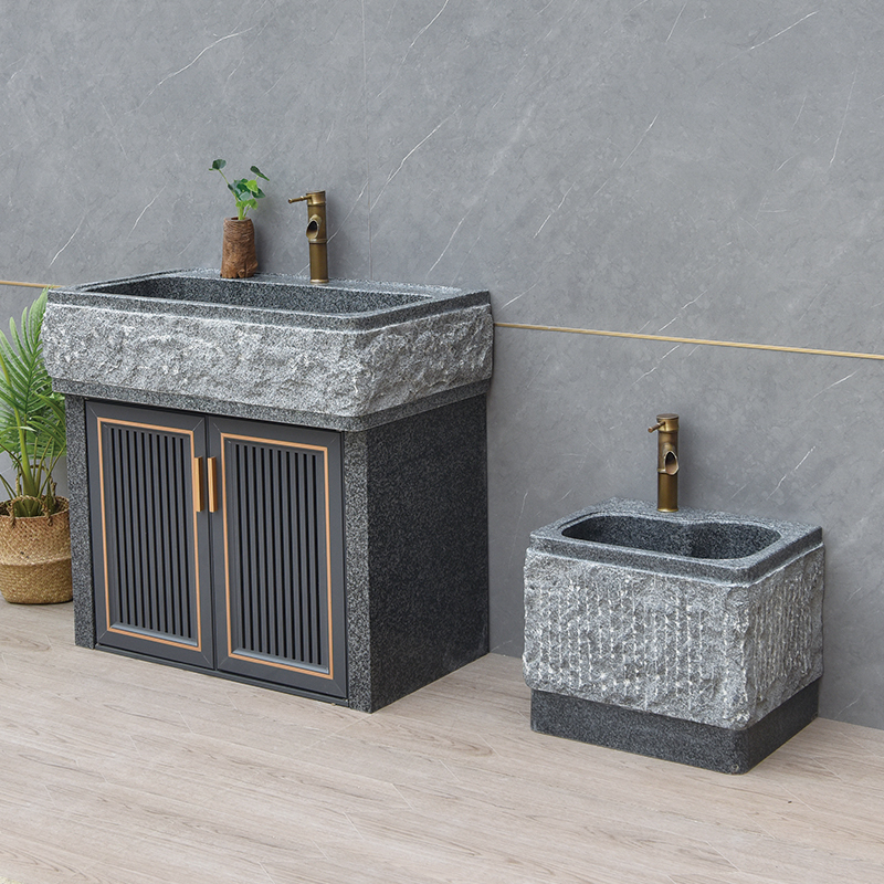 Stone Laundry Sink, Courtyard Wash Basin, Solid Stone Villa Washbasin, Outdoor Pool, Marble Sink, Balcony, Home Use