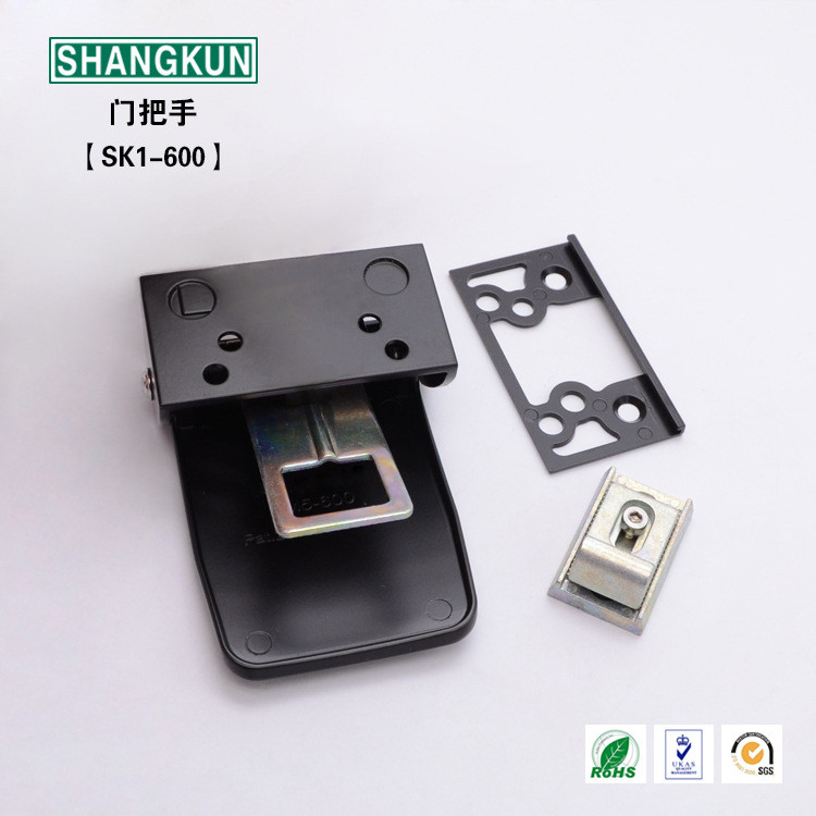 SK1-600 industrial handle zinc alloy oven constant temperature and humidity box test box door buckle door handle handle