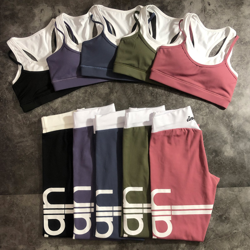 Non-sensual washed yoga pants women wear elastic tight body shaping training Hip peach high waist sexy quick-drying fitness