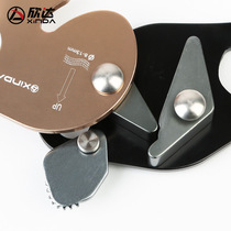 Rock climbing rope grabber outdoor work Xinda protector anti-fall device anti-fall device high altitude self-locking device rapid descent