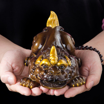 Color-changing tea pet financial resources wide into tea play boutique creative tea plate accessories kung fu tea set tea ceremony accessories