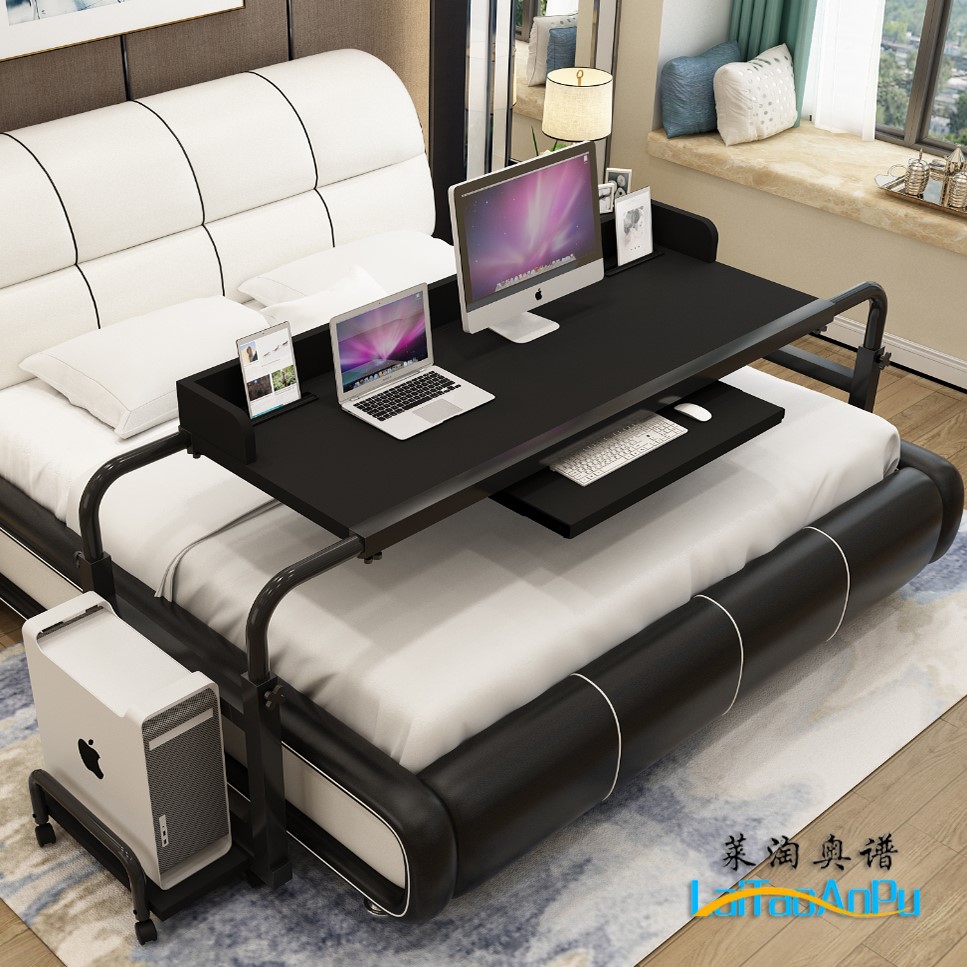 Simple Mobile Bed Bedroom Computer Desktop Desk Desk Desk Home Sloth Bed Cross Bed Care Lift Bedside Small Table