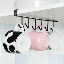 Kitchen hook rack punch-free hook hook strong cabinet hook hanging wardrobe board nail-free row hook row