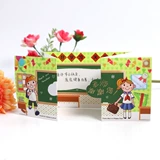 Трехмерная открытка для детского сада, DIY, в 3d формате, человеческий датчик, новая коллекция, детская поделка своими руками, подарок на день рождения