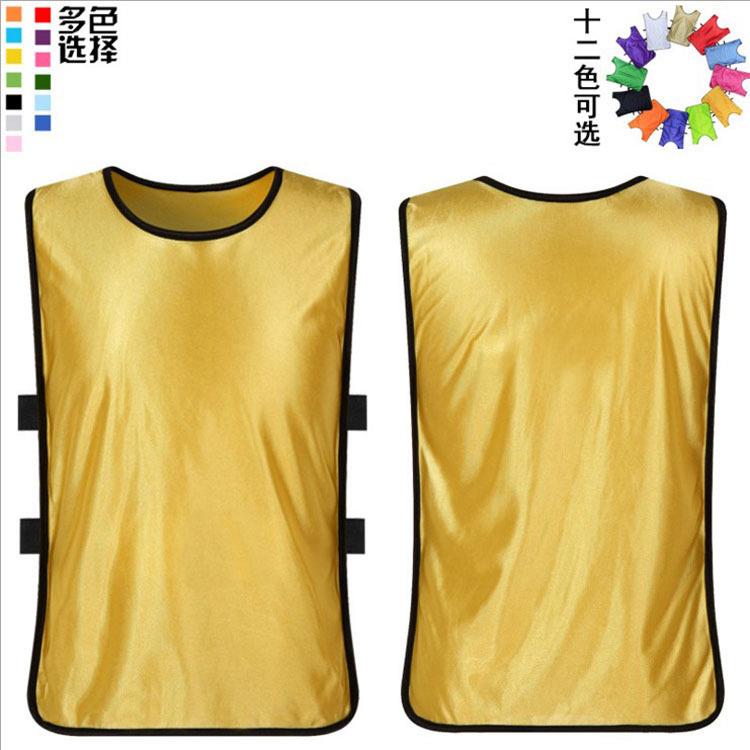 Mesh breathable basketball football training vest team uniform group confrontation clothing outdoor expansion vest number shirt vest