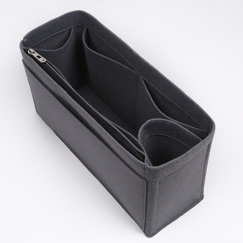(For Finditot) Side Zipper Graphite Greycustomized Fendi Storage bag Fendi Inner bladder Package in package peekaboo   tote Tote Bag Inner capsule Wrap support
