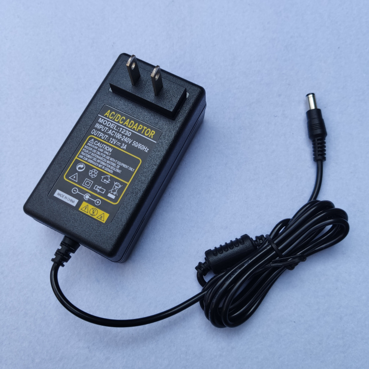 Computer transformer DC power cord instrumental ADAPTER wall plug table 12V3A liquid crystal adaption AC display