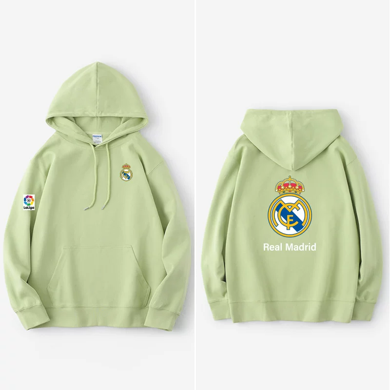 Футболка Real Madrid из Ла Лиги Real Madrid униформа команды Real Madrid толстовка с капюшоном для молодежи свитшот пуловер