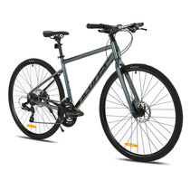 Дорожный велосипед ALVAS CROSS с плоским рулем 1 3×7 скоростей гидравлический дисковый тормоз алюминиевый сплав 700C