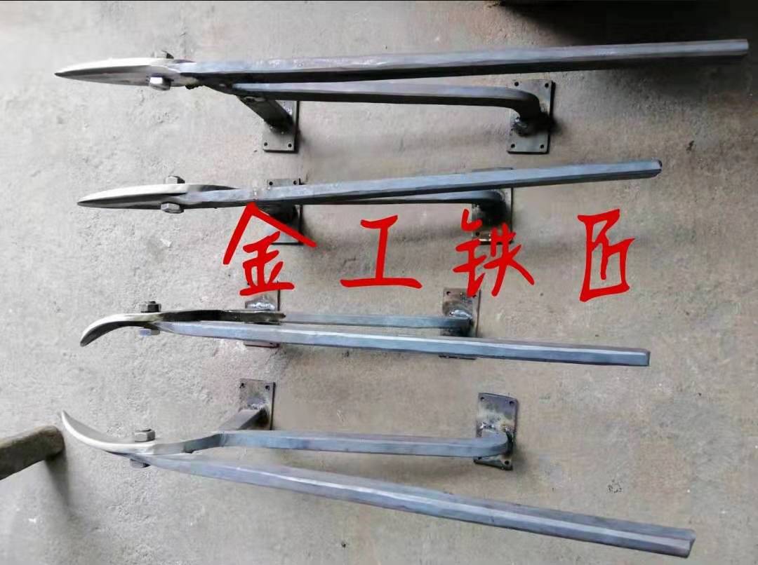 Yunnan Dali Bai gold and silver copper tool holder scissors craft gift decoration handmade scissors