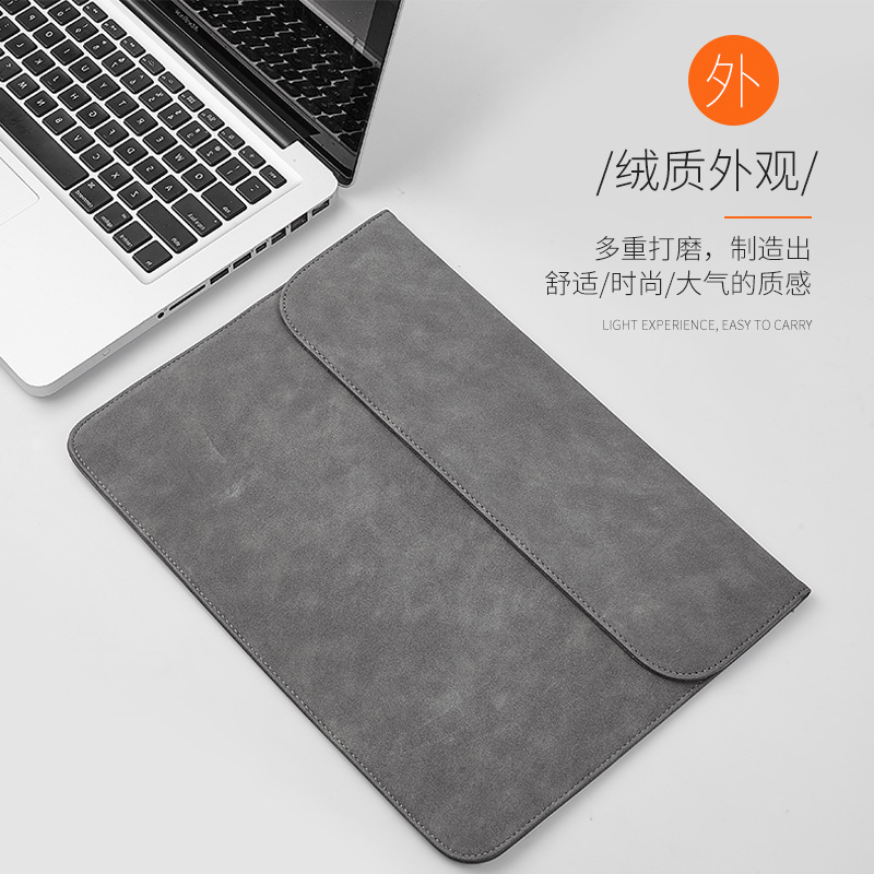 Asus Fearless Pro16 Flagship Laptop Bag 15.6 Inches 15 2023 Shockproof Lightweight Inner Sleeve Protective Cover Water-Resistant Leather Case Business Lightweight Portable Unisex Hand-Held Storage 14I