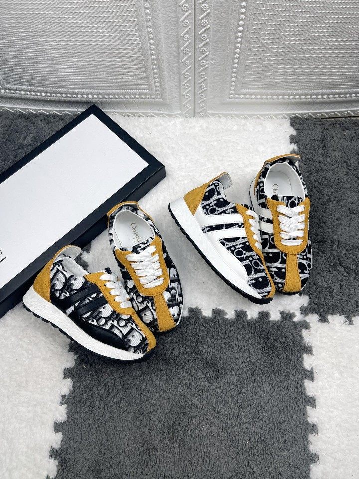 2022 Spring Autumn New Products Male And Female Child Foreign Air Casual Tide Shoes Low Bunch Lace-up Sneakers Summer Non-slip 100 Hitch Plate Shoes 