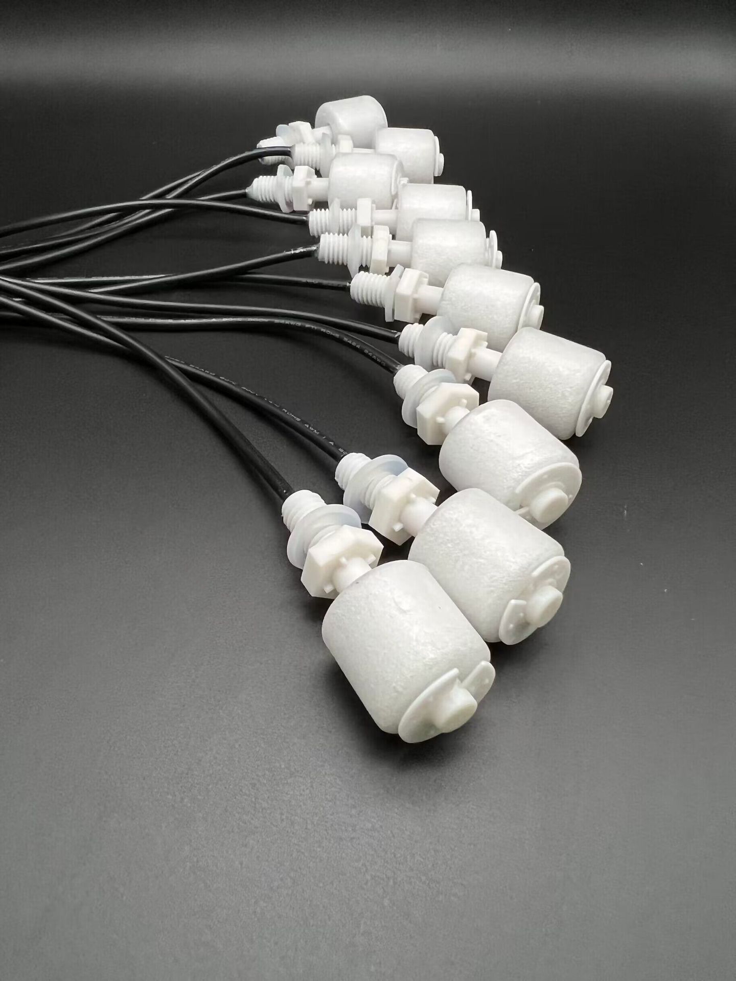 PP plastic floating ball liquid level switch water level liquid level control switch cable floating ball liquid level switch-Taobao