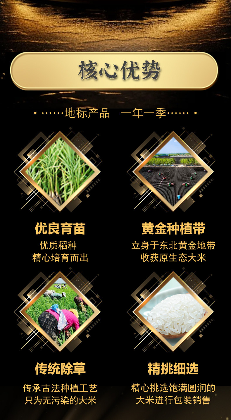 安享好物 安享S级粳米-五米常香溯源 有机稻花香2号 国标 