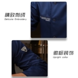 Шеф -повара Работа в одежде мужчины и женщины с длинными -навеса западные высокие гостиничные шеф -повара и униформа