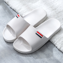 Slippers mens summer home bathroom bathing indoor thick bottom non-slip couple home soft bottom plastic outer wear sandals and slippers
