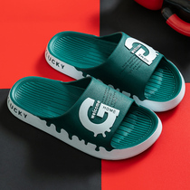 Slippers mens summer trend outdoor couple Korean fashion trend outer wear casual sports wear-resistant non-slip flip flops