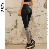 Леггинсы, штаны, ростомер, спортивное дышащее быстросохнущее летнее тонкое белье для коррекции формы бедер для спортзала, в обтяжку, по фигуре