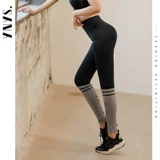 Леггинсы, штаны, ростомер, спортивное дышащее быстросохнущее летнее тонкое белье для коррекции формы бедер для спортзала, в обтяжку, по фигуре