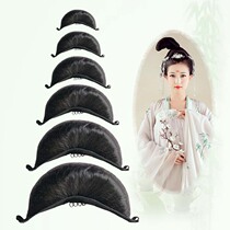 Lig Gooey Fashion Wig Glossy Moon Crescent Moon Bag Your Princess Hair Cos Ancient Styling Hanfu Horn Cushion Hair Styled Hair Style