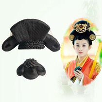 Lig ancient clothes wig Qing female phase Gge flag head Liu Hai Ying Lou to write real stage performance COS ancient dress styling