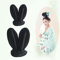 Lig Gooey Fashion Wig double head hair style Hanfu Styling Jacket style Skirt Wigs Tang Shie Hair Bobs Performance Performance Styling