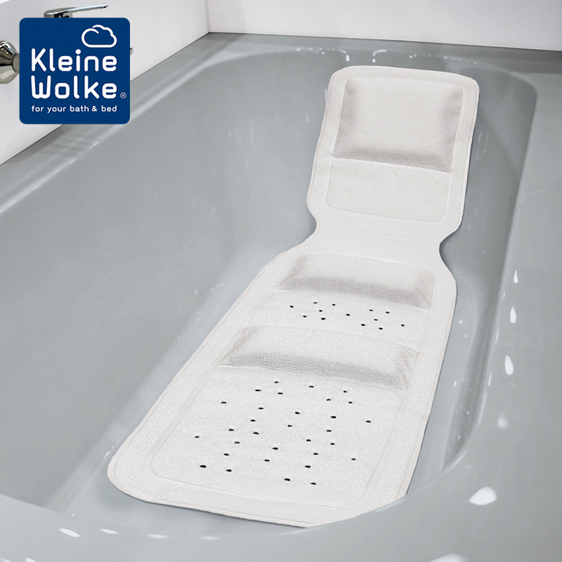 Kleine Wolke Imported Bathtub Non-Slip Mat, Bath Mat, Special Headrest Pillow for Bathtub, Bath Cushion