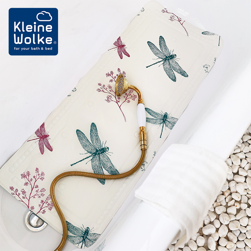 Kleine Wolke Germany Imports Ins Wind Dragonfly Bathrooms Cushions Sub Toilet Ground Mat Bath Mat-Taobao