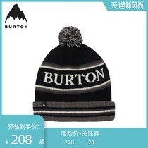 BURTON Burton mens Trope knitted hat wool hat ski hat vintage stripes autumn and winter trend 104741