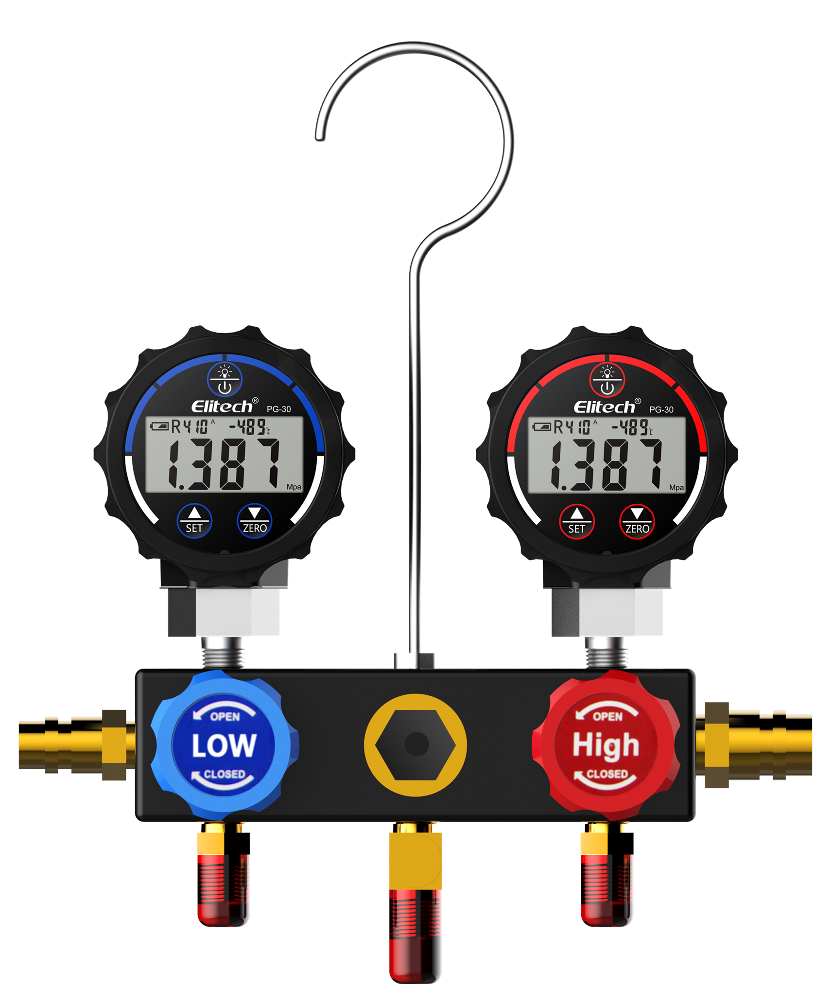 Jingchuang intelligent digital refrigerant refrigerant high precision air conditioner DMG-1 digital double meter valve