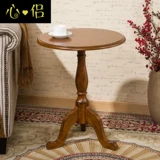 Европейский простой круглый стол маленький круглый маленький журнальный столик маленький круглый столик цветочный стол творческая сторона