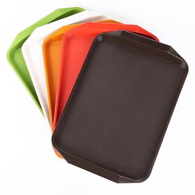 塑料托盘长方形商用防滑快餐店中式餐厅上菜端菜托盘酒店饭店餐具