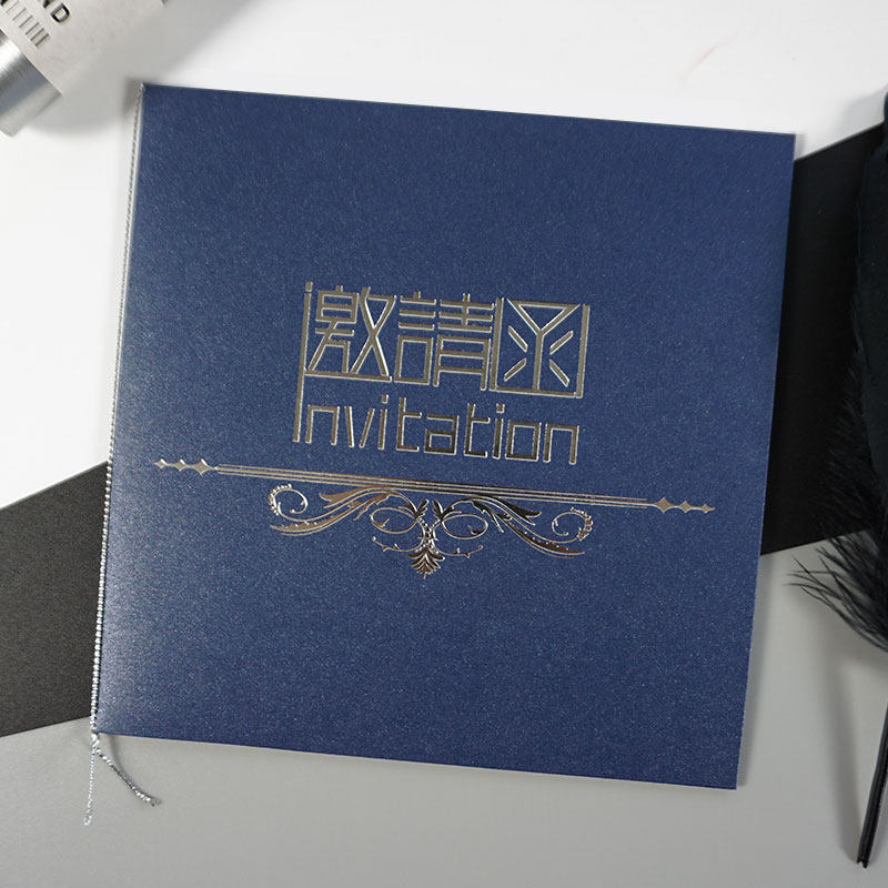 European-style business invitations, custom high-end creative invitations, company annual meeting activities, thank you for the housewarming baby's birthday party