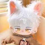 Хлопковая бархатная кукла для одевания, 20см, лиса, детская одежда, подарок на день рождения