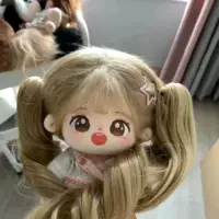 Сладкие голые детские жареные волосы+двойной хвост (без одежды)