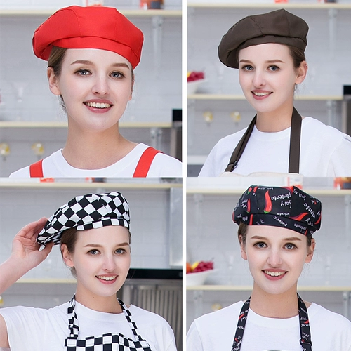 Кейтеринг официант Beret Hat Hat Hat Hat Coffee Restaurant Restaurant Restaurant Bargecue Hot Pot Hotel Hotel Hotel Bets входная шляпа